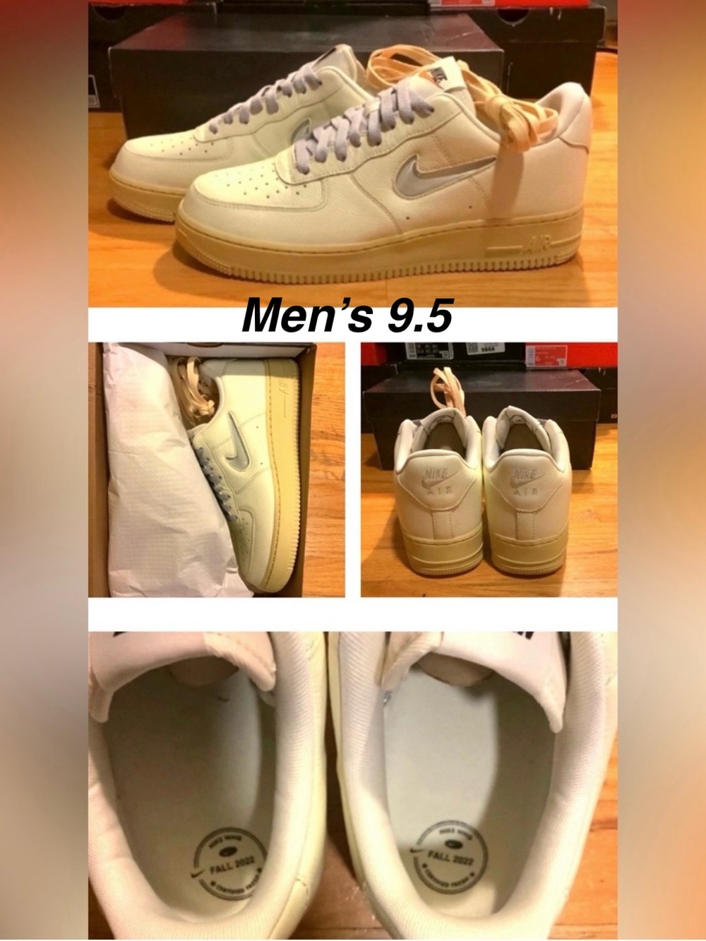 Nike Air Force 1 Low 07 LX Coconut Milk Nike AF1 Low Men’s Size 9.5 New In Box